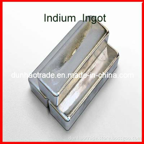 Lowest Price Indium Ingot 4n5 From China (DH-013)